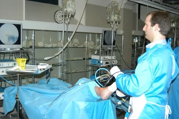 Artroscopia tobillo cadaver 4